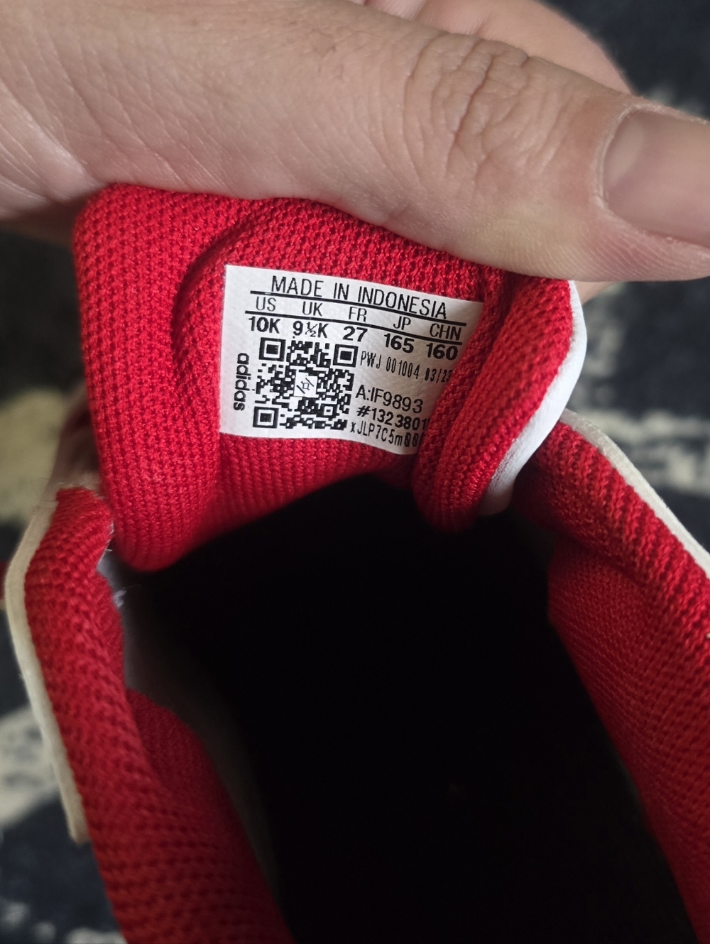 adidas White, Black And Red Spiderman Shoes - Picture 7 of 7